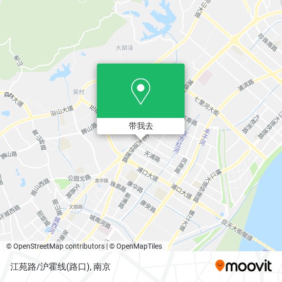 江苑路/沪霍线(路口)地图