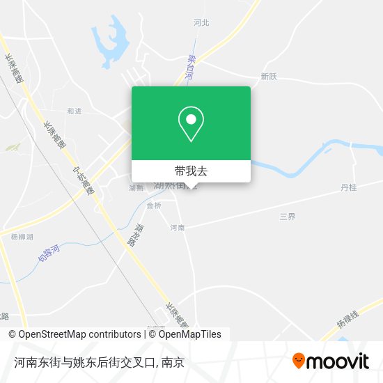 河南东街与姚东后街交叉口地图
