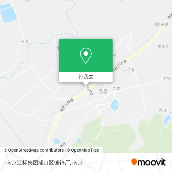 南京江标集团浦口区镀锌厂地图