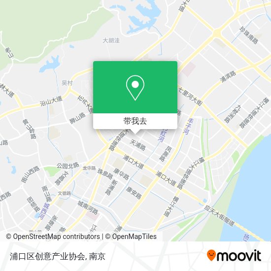 浦口区创意产业协会地图