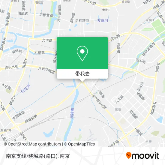 南京支线/绕城路(路口)地图