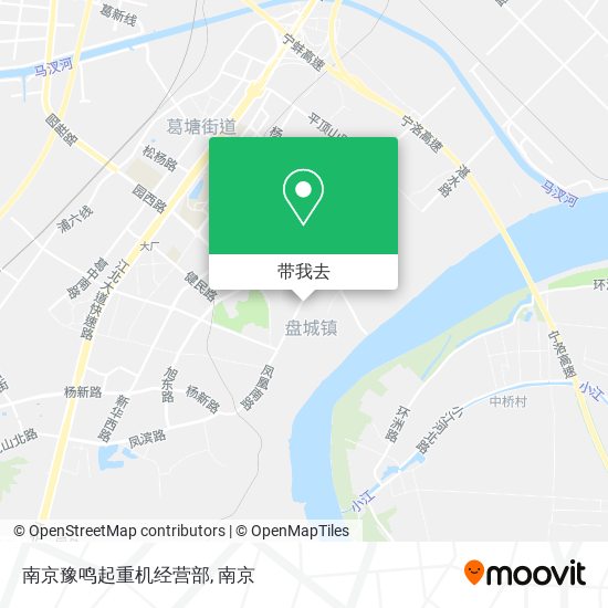 南京豫鸣起重机经营部地图