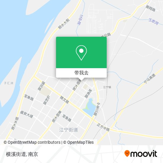 横溪街道地图