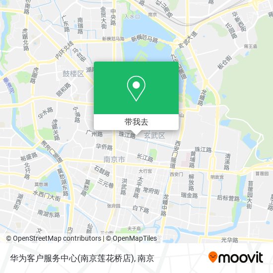 华为客户服务中心(南京莲花桥店)地图