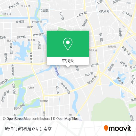 诚信门窗(科建路店)地图