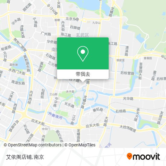 艾依阁店铺地图