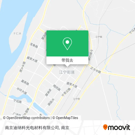 南京迪纳科光电材料有限公司地图
