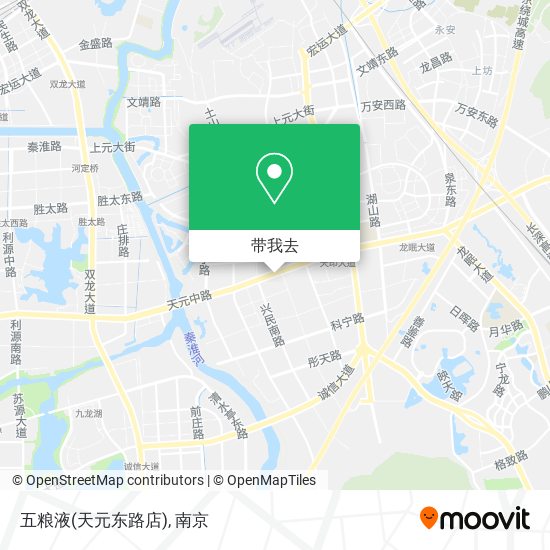 五粮液(天元东路店)地图