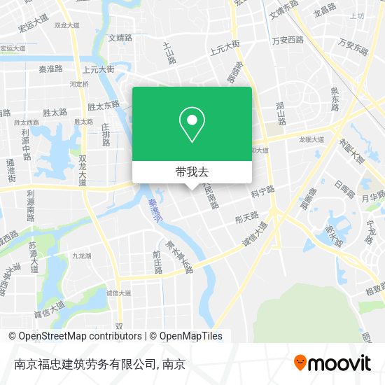 南京福忠建筑劳务有限公司地图