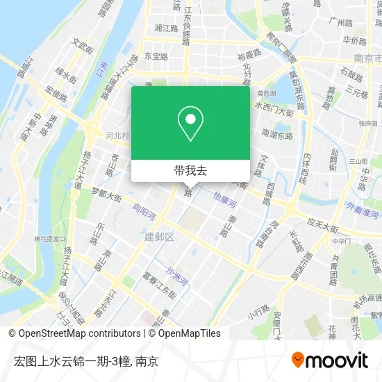 宏图上水云锦一期-3幢地图