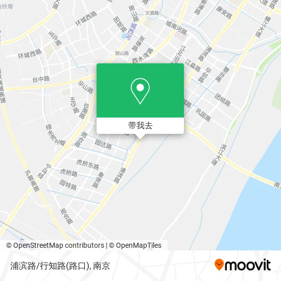 浦滨路/行知路(路口)地图