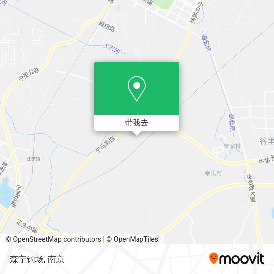 森宁钓场地图