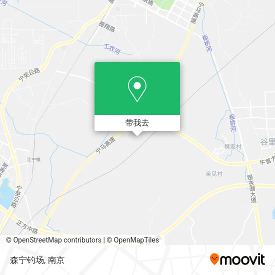 森宁钓场地图