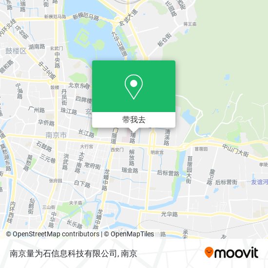 南京量为石信息科技有限公司地图