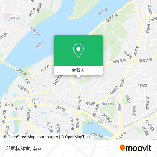 我家棋牌室地图