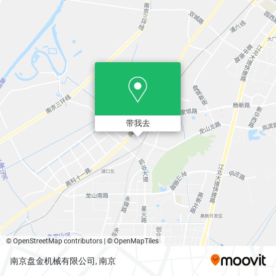 南京盘金机械有限公司地图
