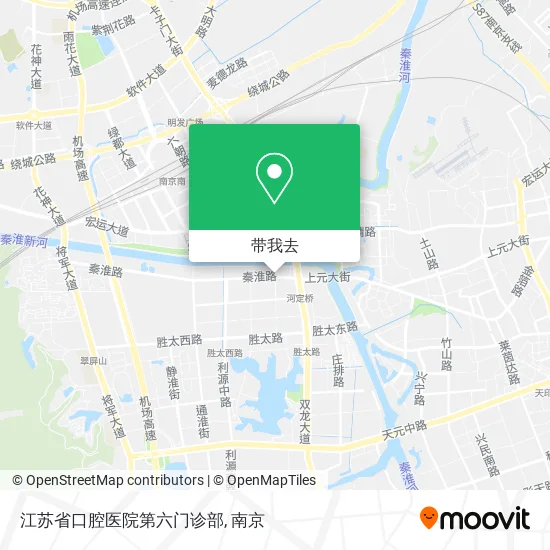 江苏省口腔医院第六门诊部地图