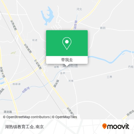 湖熟镇教育工会地图