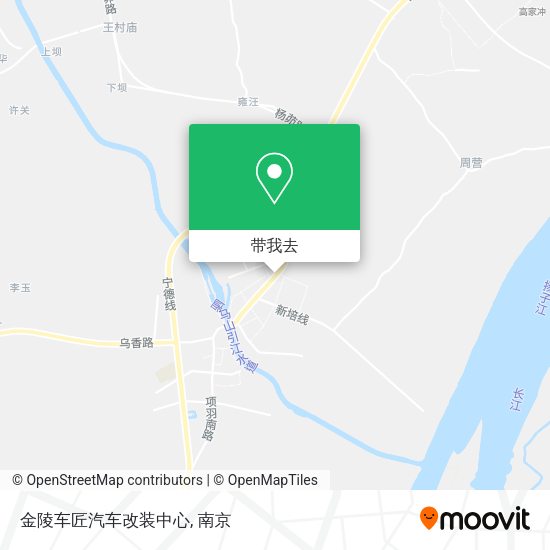 金陵车匠汽车改装中心地图