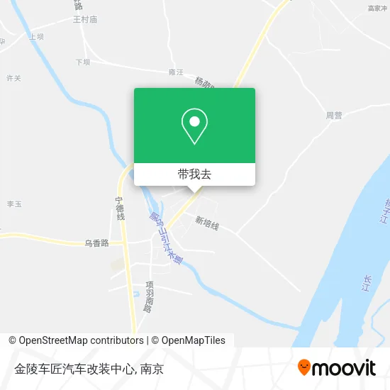 金陵车匠汽车改装中心地图