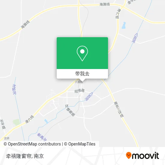 牵禧隆窗帘地图