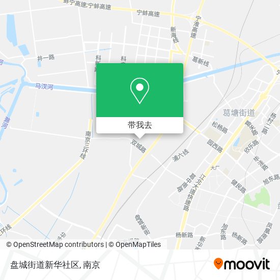 盘城街道新华社区地图