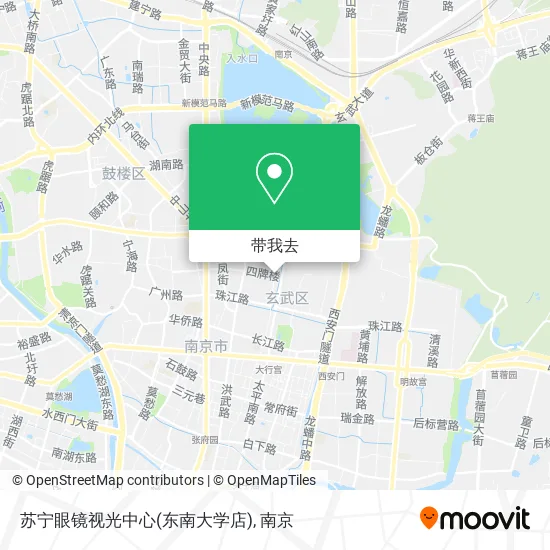 苏宁眼镜视光中心(东南大学店)地图