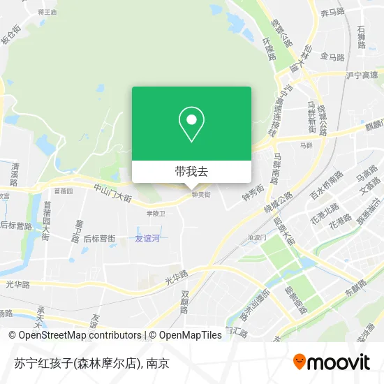 苏宁红孩子(森林摩尔店)地图