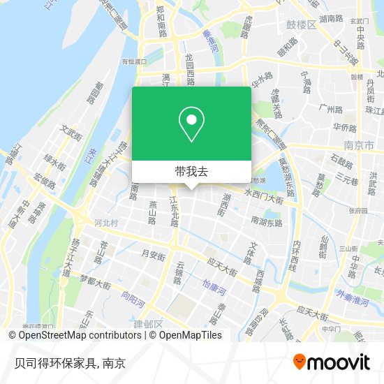 贝司得环保家具地图