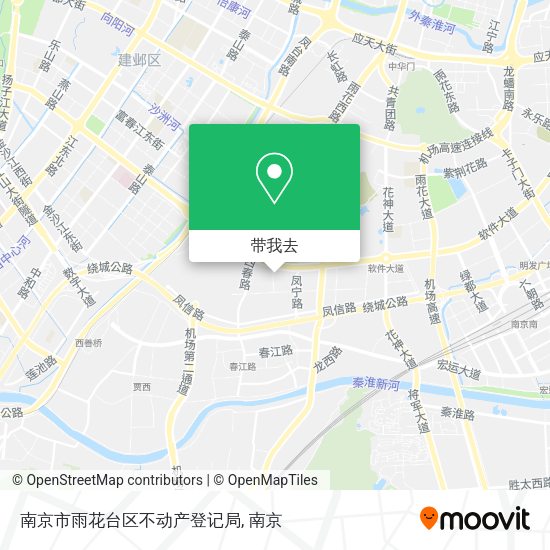 南京市雨花台区不动产登记局地图