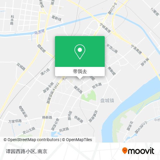 谭园西路小区地图