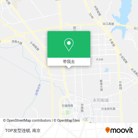 TOP发型连锁地图