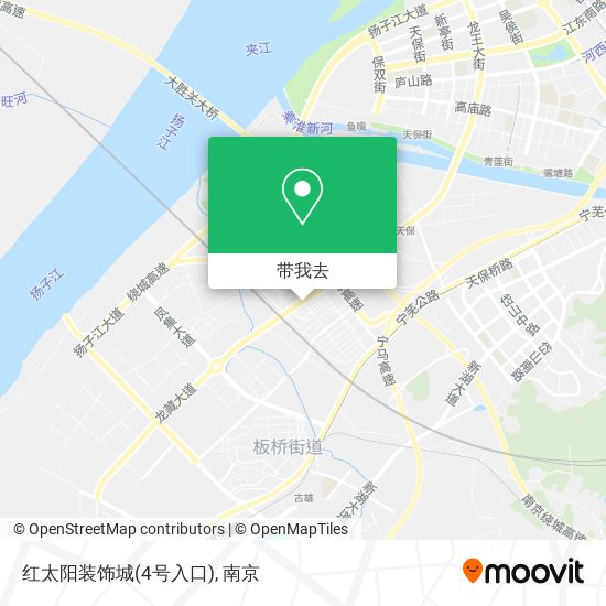 红太阳装饰城(4号入口)地图