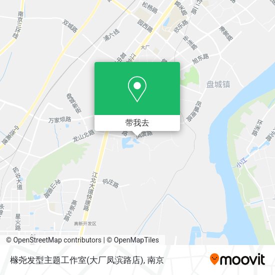 橼尧发型主题工作室(大厂凤滨路店)地图