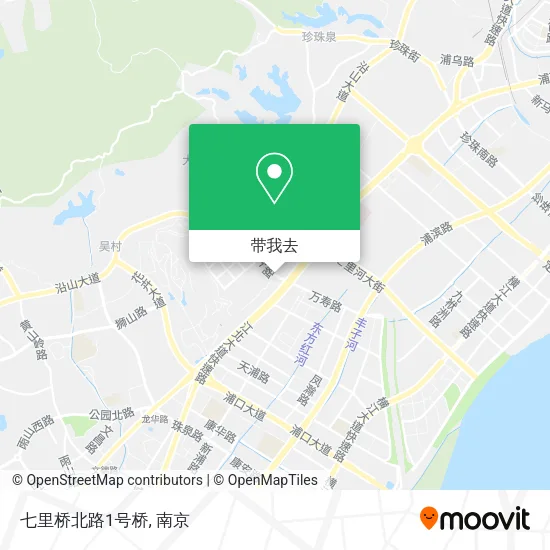 七里桥北路1号桥地图