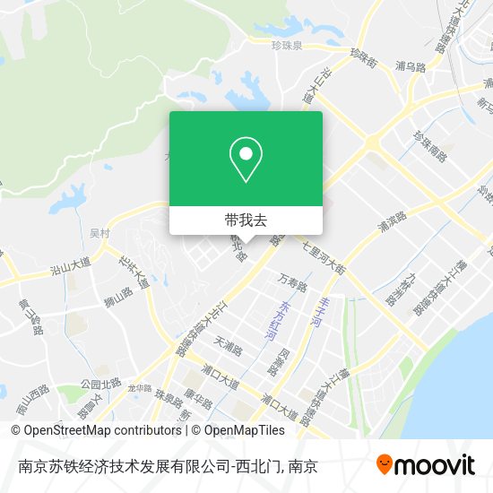 南京苏铁经济技术发展有限公司-西北门地图