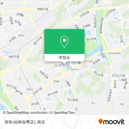 探鱼(仙林金鹰店)地图