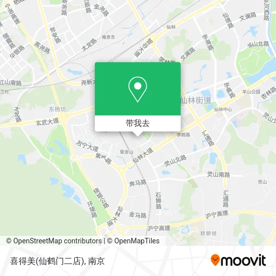 喜得美(仙鹤门二店)地图
