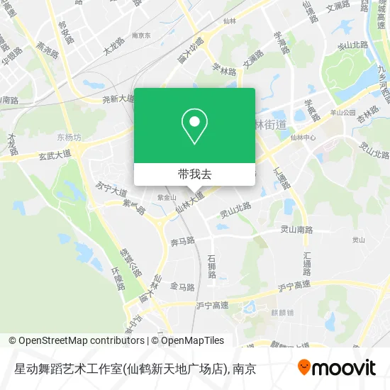 星动舞蹈艺术工作室(仙鹤新天地广场店)地图