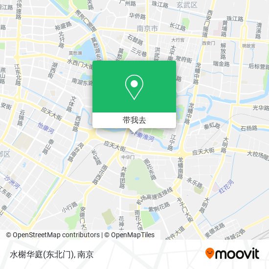 水榭华庭(东北门)地图