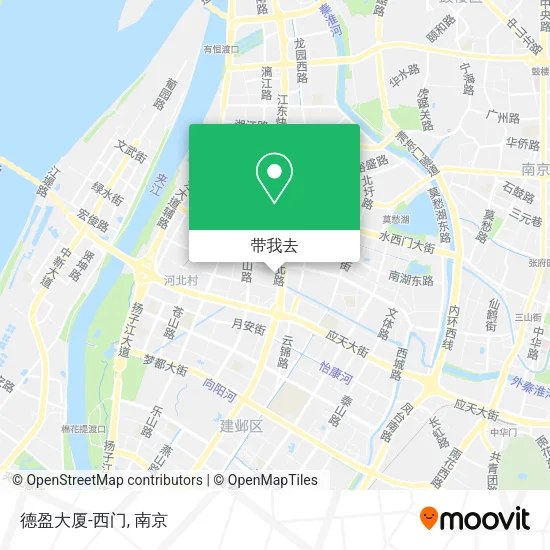 德盈大厦-西门地图