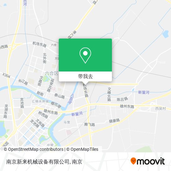 南京新来机械设备有限公司地图