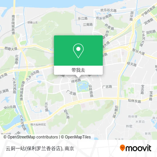 云厨一站(保利罗兰香谷店)地图