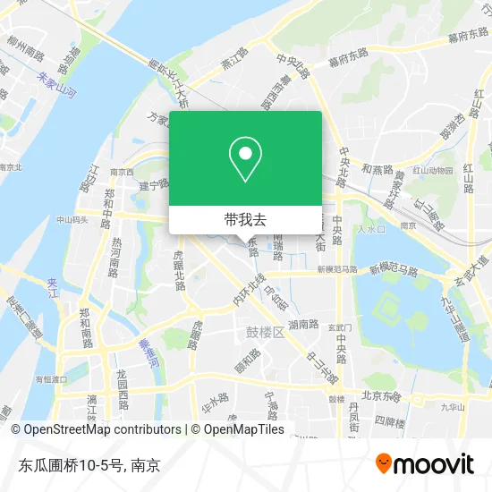 东瓜圃桥10-5号地图