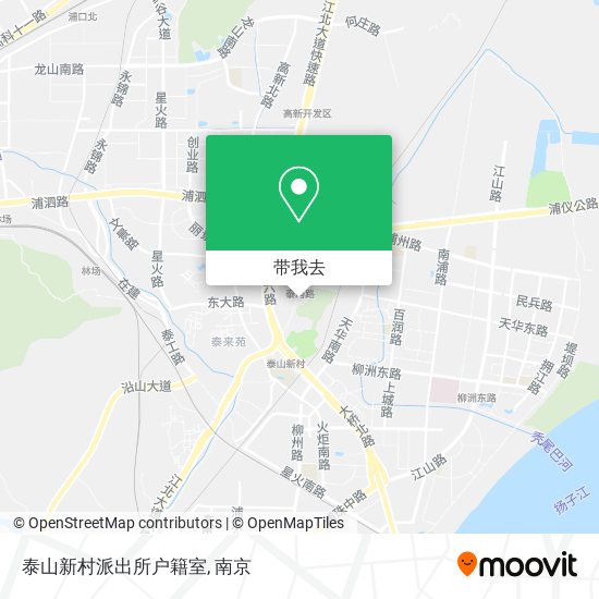泰山新村派出所户籍室地图