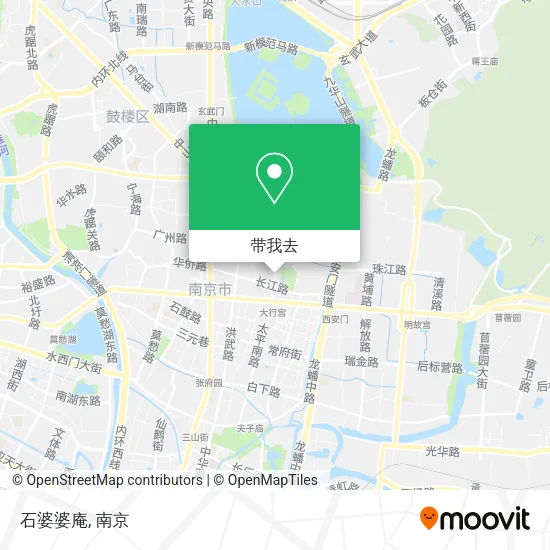 石婆婆庵地图