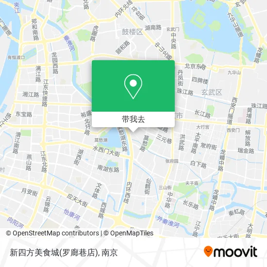 新四方美食城(罗廊巷店)地图