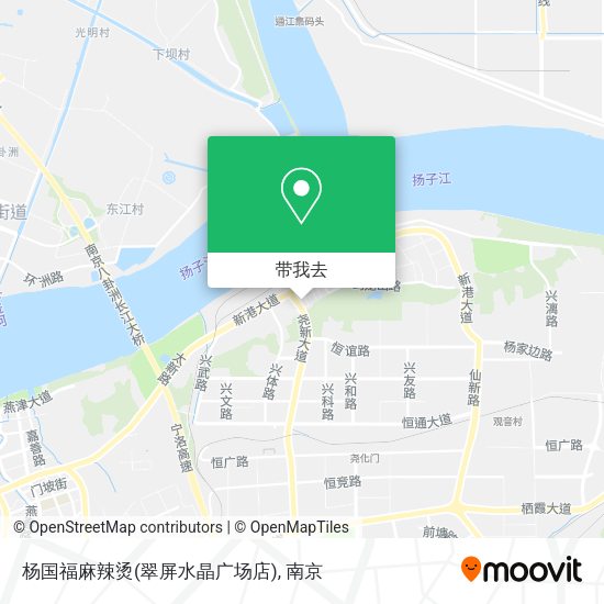 杨国福麻辣烫(翠屏水晶广场店)地图