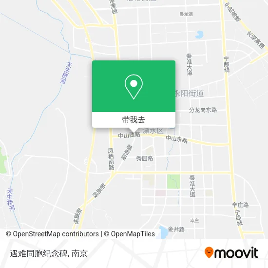 遇难同胞纪念碑地图