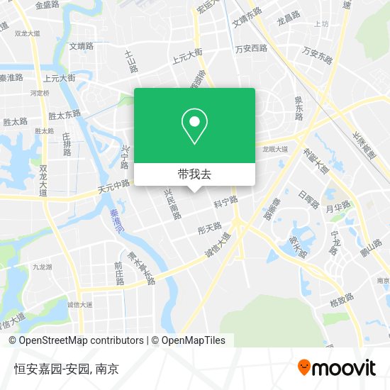 恒安嘉园-安园地图